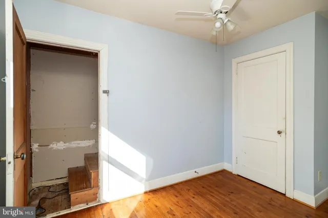 wooden floor in an empty room