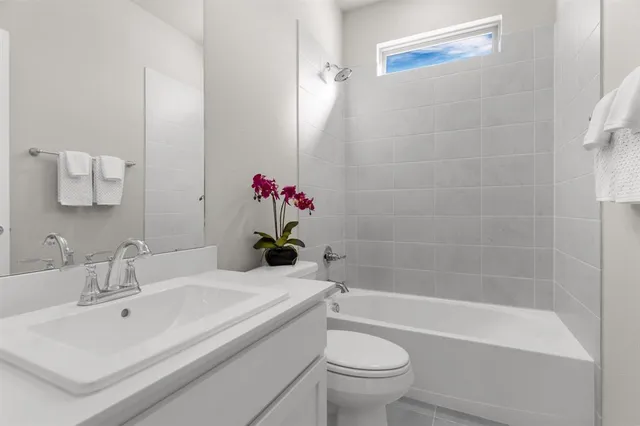 a bathroom with a sink and a bathtub