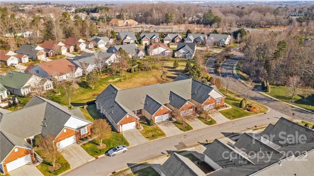 220 Garnet Court Fort Mill, SC 29708 - Photo 9 of 36 an aerial view of residential houses with outdoor space