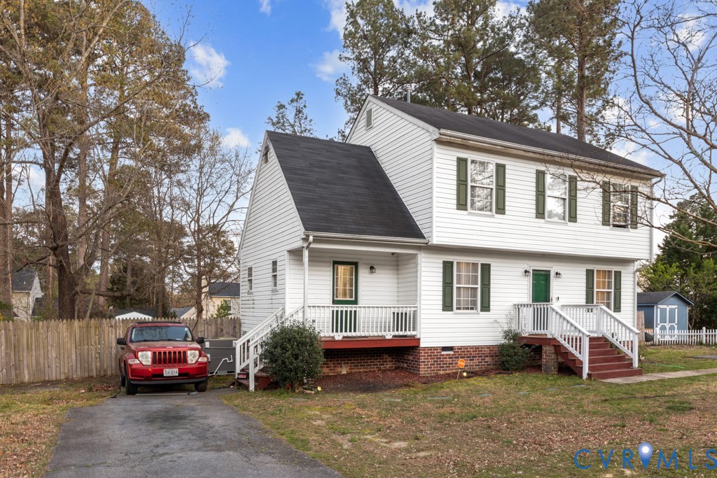 4025 Frye Terrace Colonial Heights, VA 23834 - Photo 3 of 14 Two-story residence featuring white siding and dar