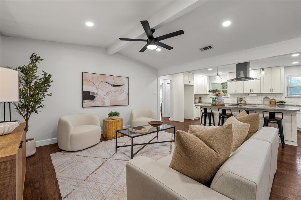 212 North Old Temple Road Hewitt, TX 76643 - Photo 5 of 40 open layout connected to kitchen and dining area
