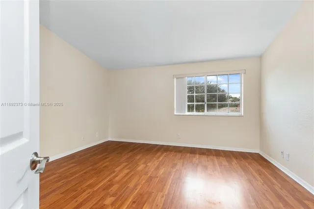 a view of empty room