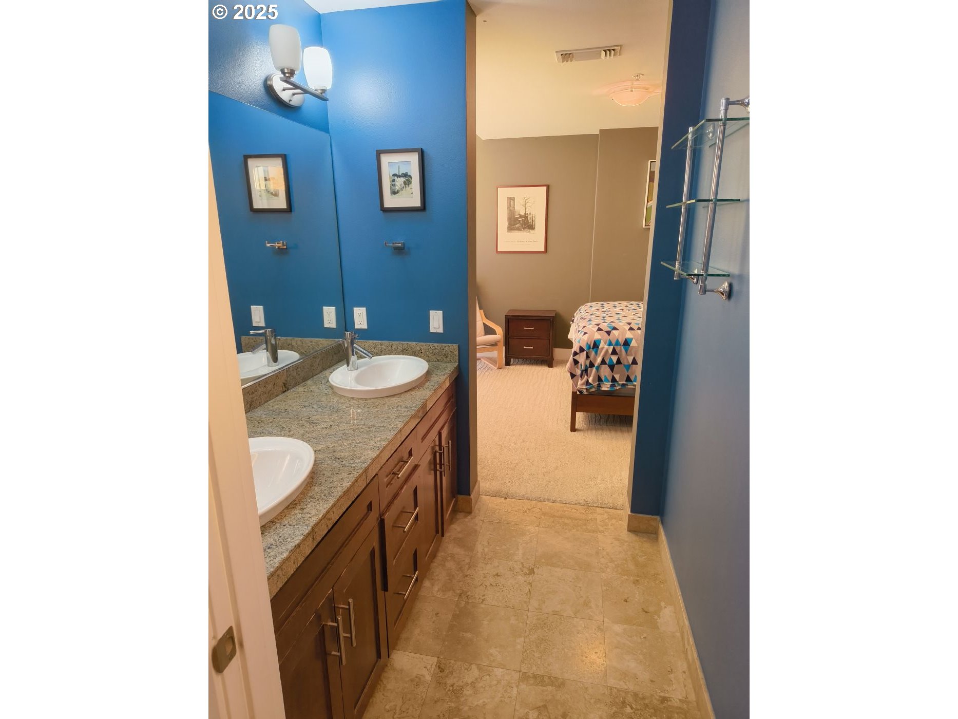 838 Southeast 38th Avenue, Unit 307 Portland, OR 97214 - Photo 15 of 16 a bathroom with a sink and a mirror