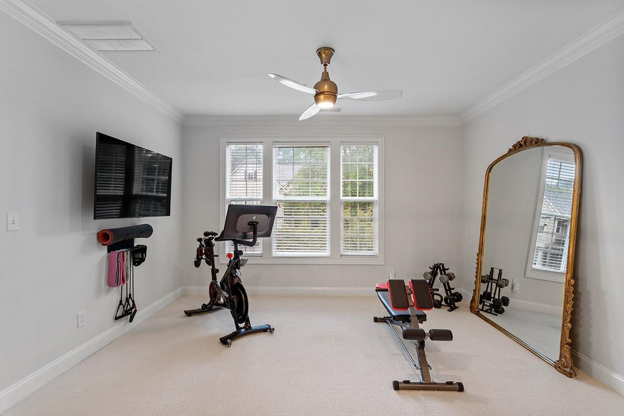 3916 Morvan Way Raleigh, NC 27612 - Photo 34 of 49 Exercise/TV Loft