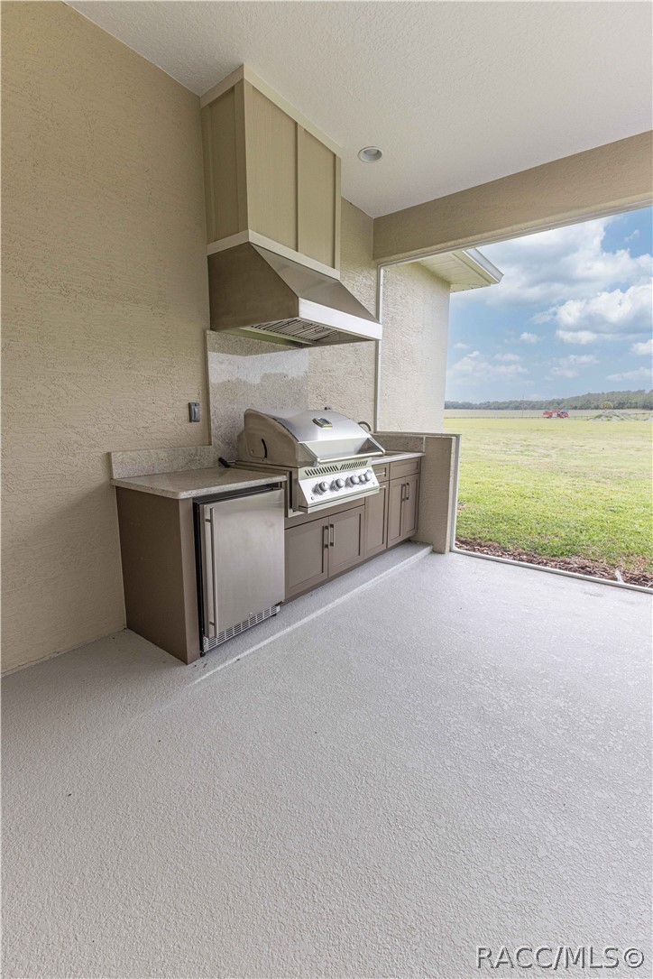 1439 Cr212 Road Oxford, FL 34484 - Photo 36 of 48 Outdoor kitchen in lanai