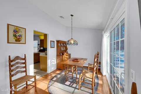 a workspace with furniture and window