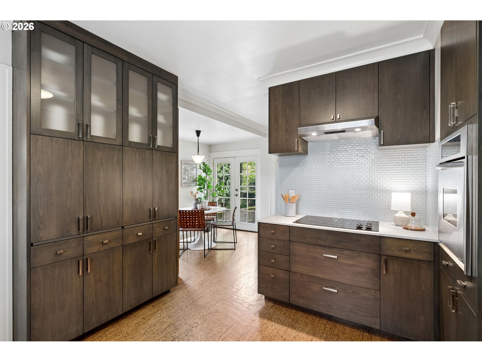 3434 Northeast Peerless Place Portland, OR 97232 - Photo 17 of 40 a kitchen with a refrigerator and a sink