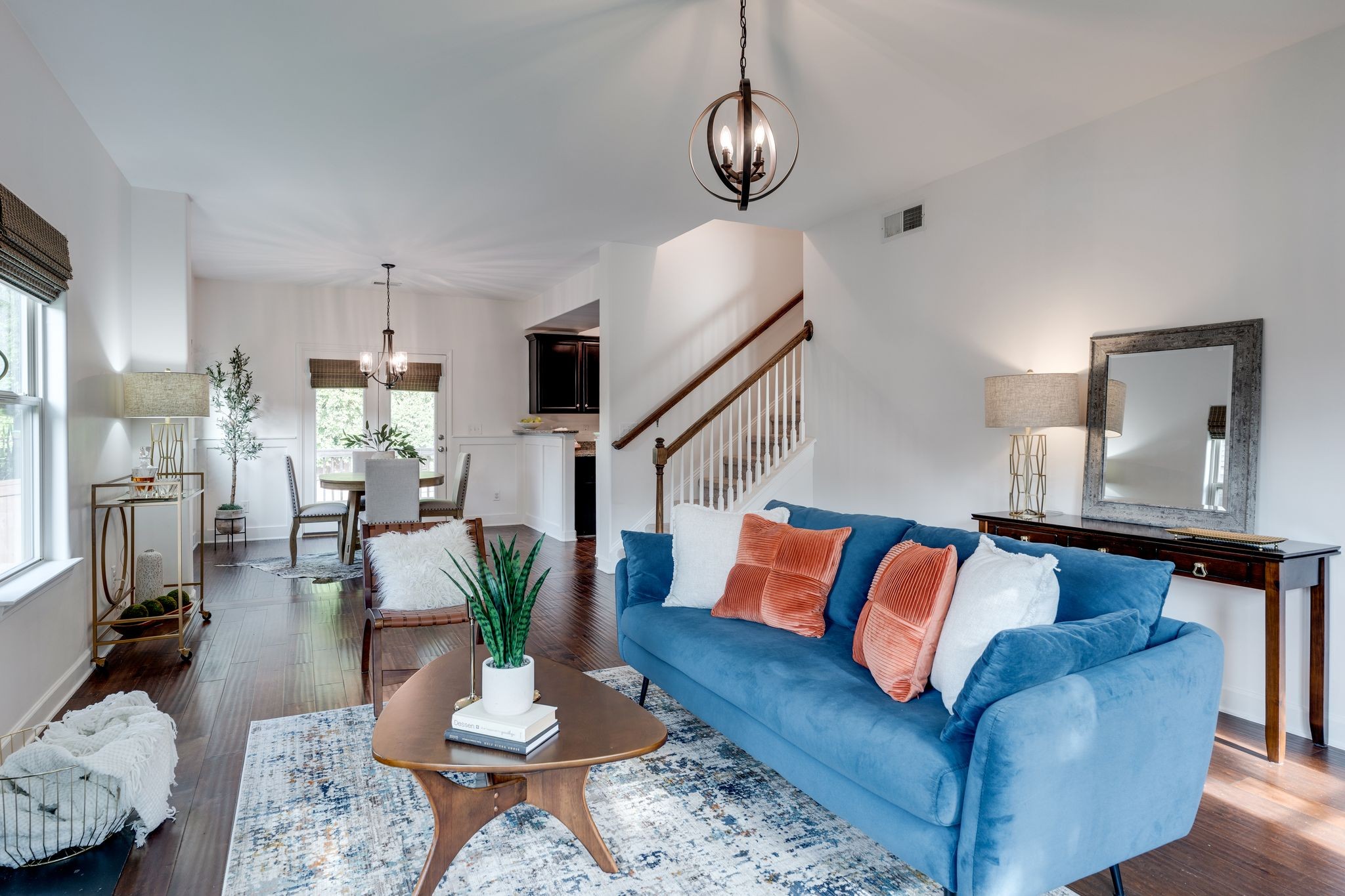 976 Legacy Park Road Mount Juliet, TN 37122 - Photo 3 of 33 Inviting and open living & dining areas, beautiful floors, lots of window light