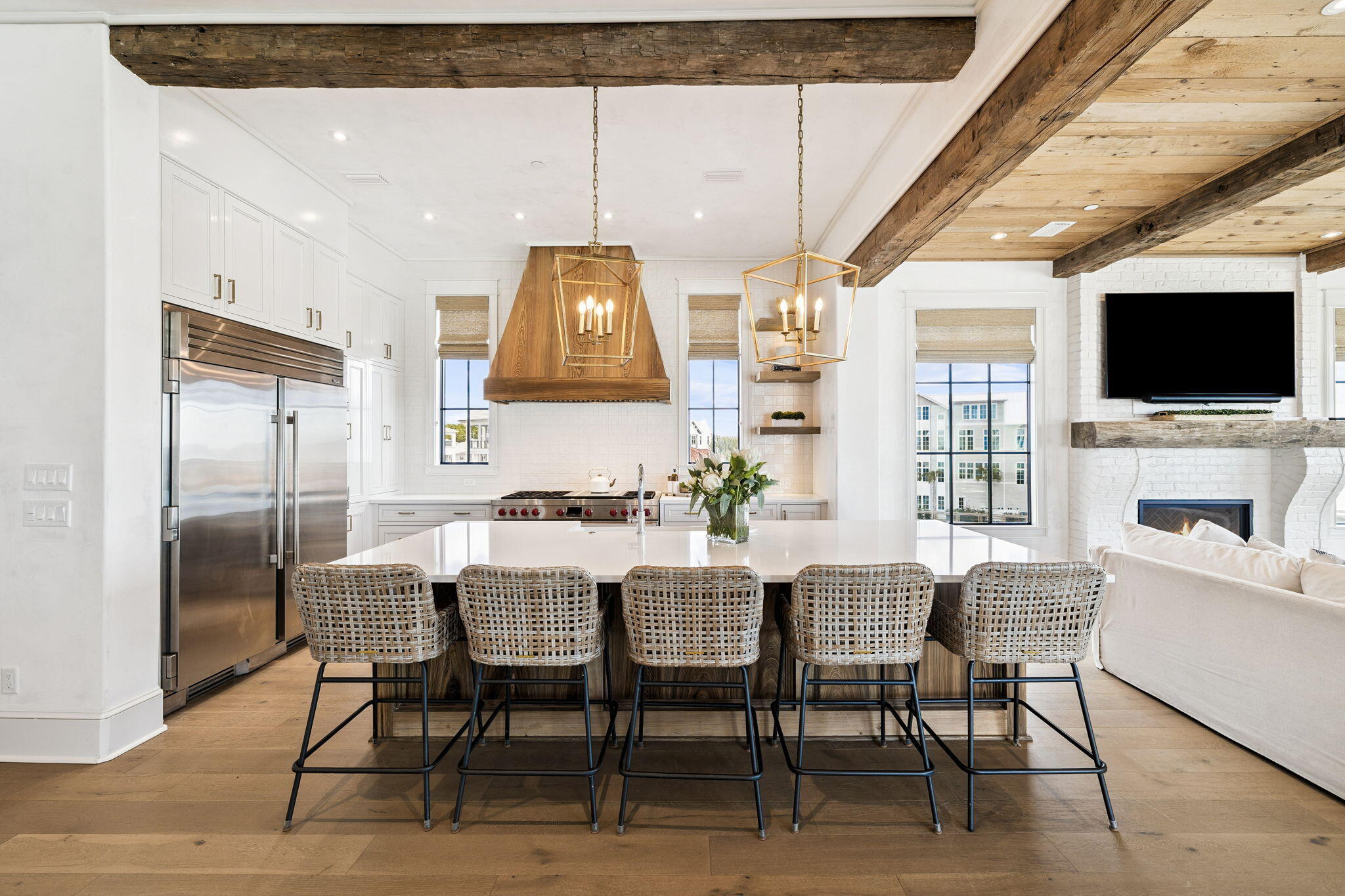 41 Sea Walk Circle Santa Rosa Beach, FL 32459 - Photo 14 of 26 Image #14 | Gourmet kitchen with Wolf ra