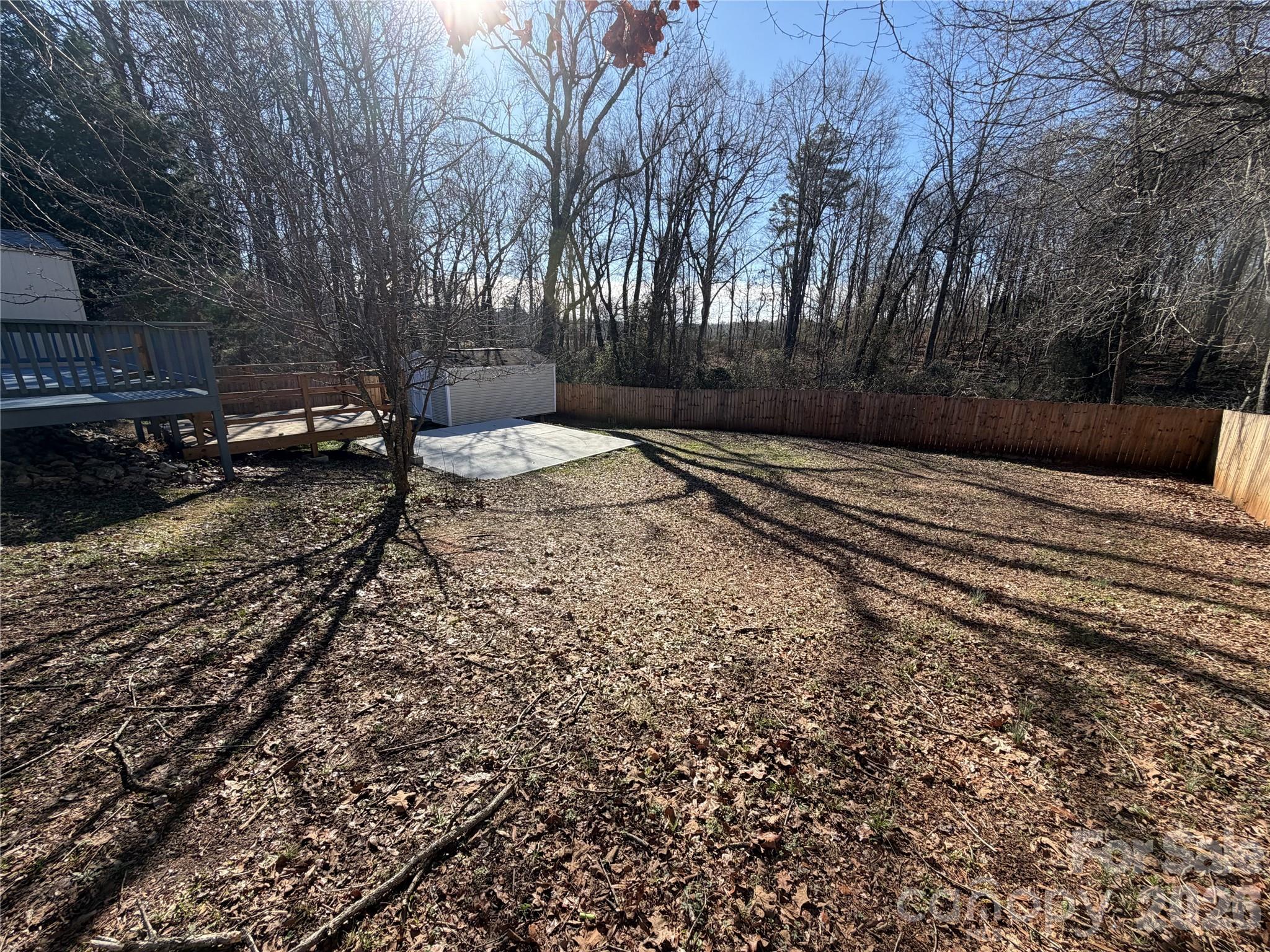 308 Springhill Lane Maiden, NC 28650 - Photo 18 of 21 a view of a backyard of the house