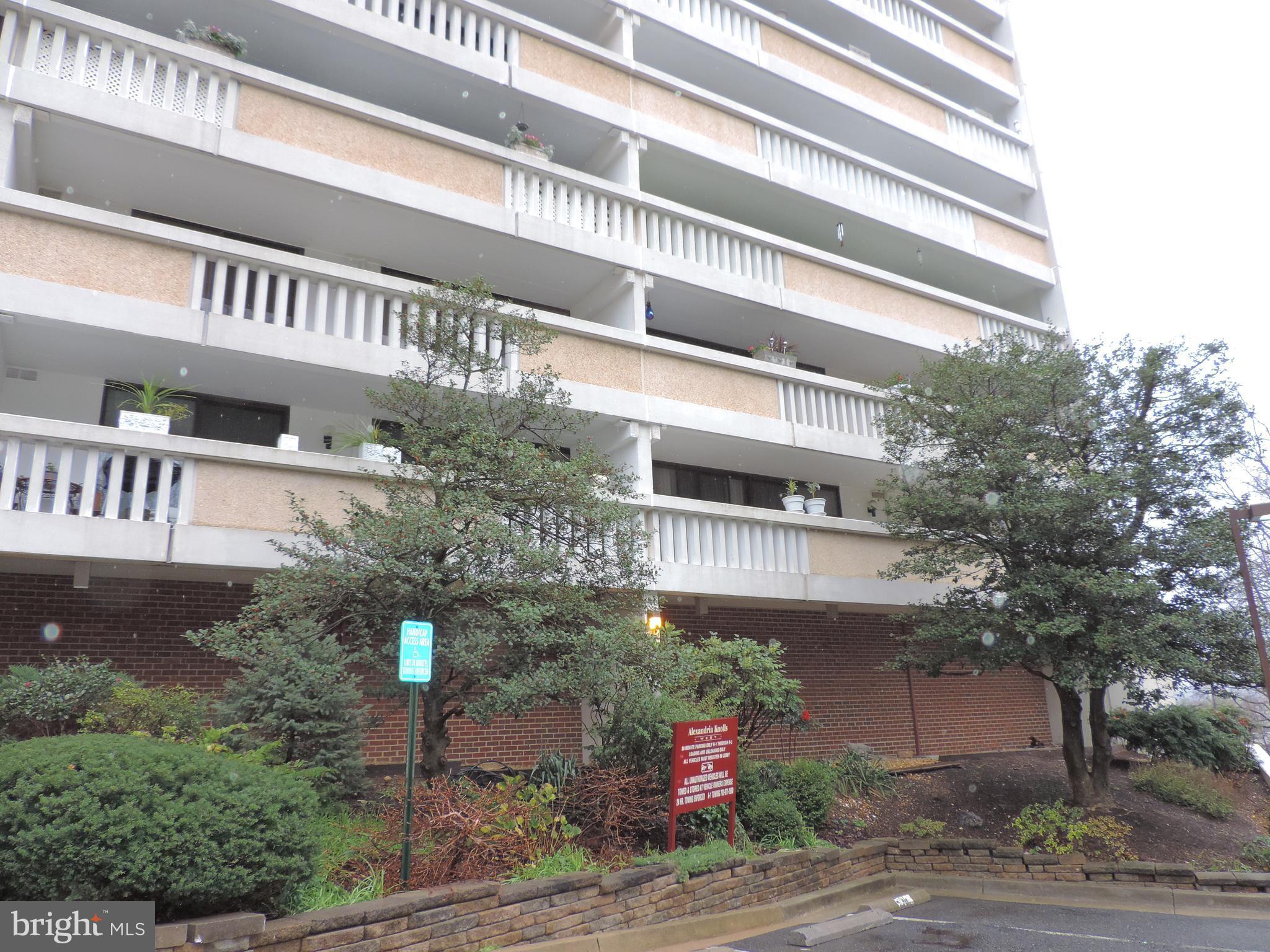6101 Edsall Road, Unit 1706 Alexandria, VA 22304 - Photo 39 of 40 a front view of a building