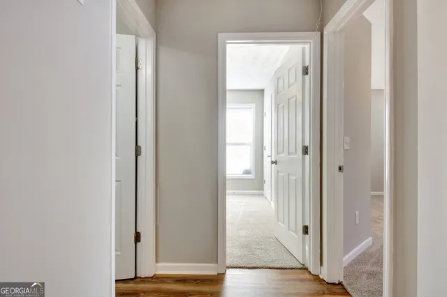 a view of outdoor space with wooden fence