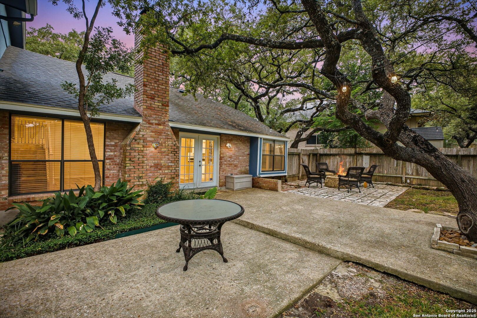13123 Hunters Spring San Antonio, TX 78230 - Photo 39 of 42 a view of a house with backyard porch and sitting area