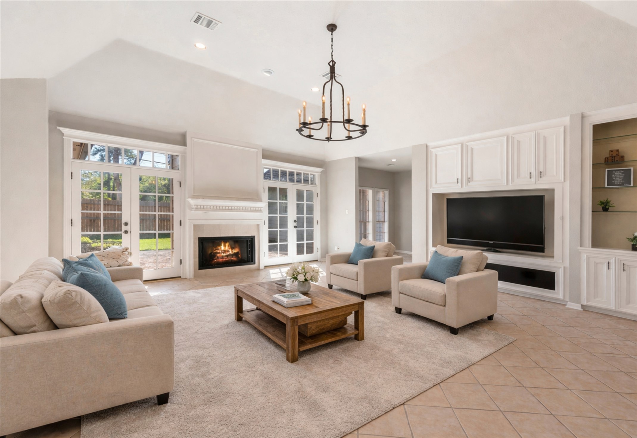 25722 Overlake Drive Spring, TX 77380 - Photo 12 of 50 The built-in shelving creates a perfect blend of style and functionality.
