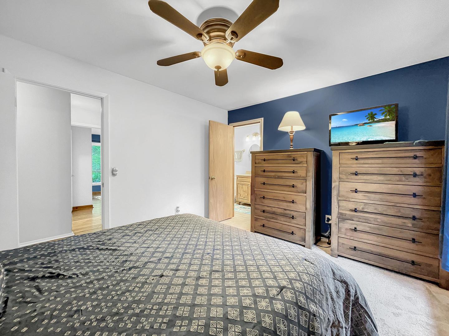 25 Aldon Road Montgomery, IL 60538 - Photo 23 of 38 a bedroom with a bed and a dresser