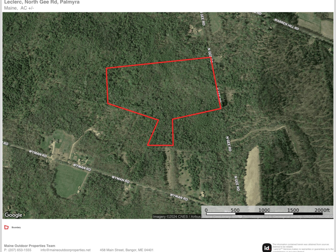 Map7-lot6-2 North Gee Road Palmyra, ME 04965 - Photo 1 of 2 IMG_0725