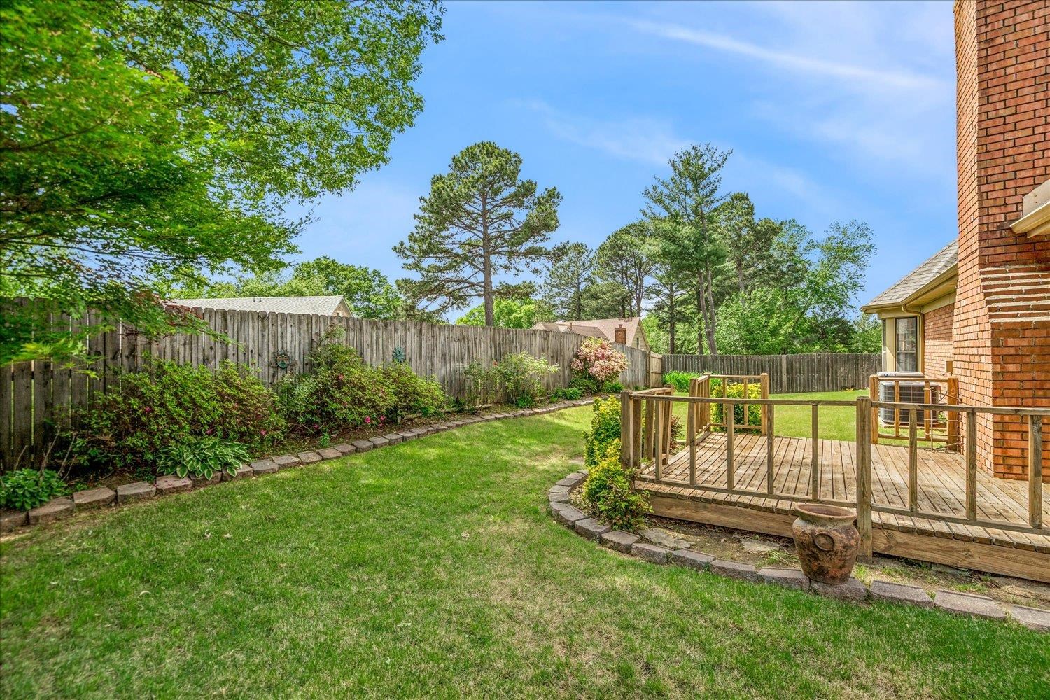 8529 Buckhurst Road Memphis, TN 38016 - Photo 35 of 36 Fenced backyard featuring a deck