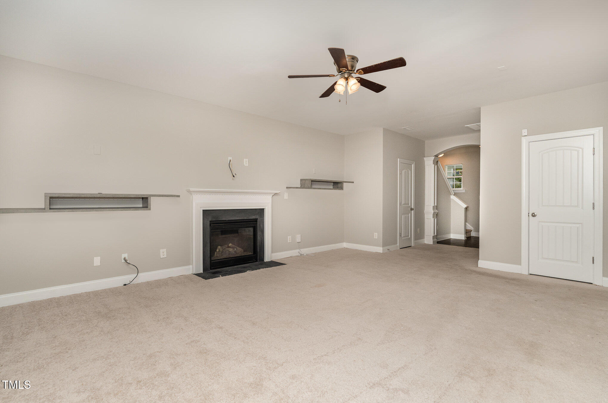 3529 Eastern Branch Road Raleigh, NC 27610 - Photo 6 of 29 a view of empty room with fan