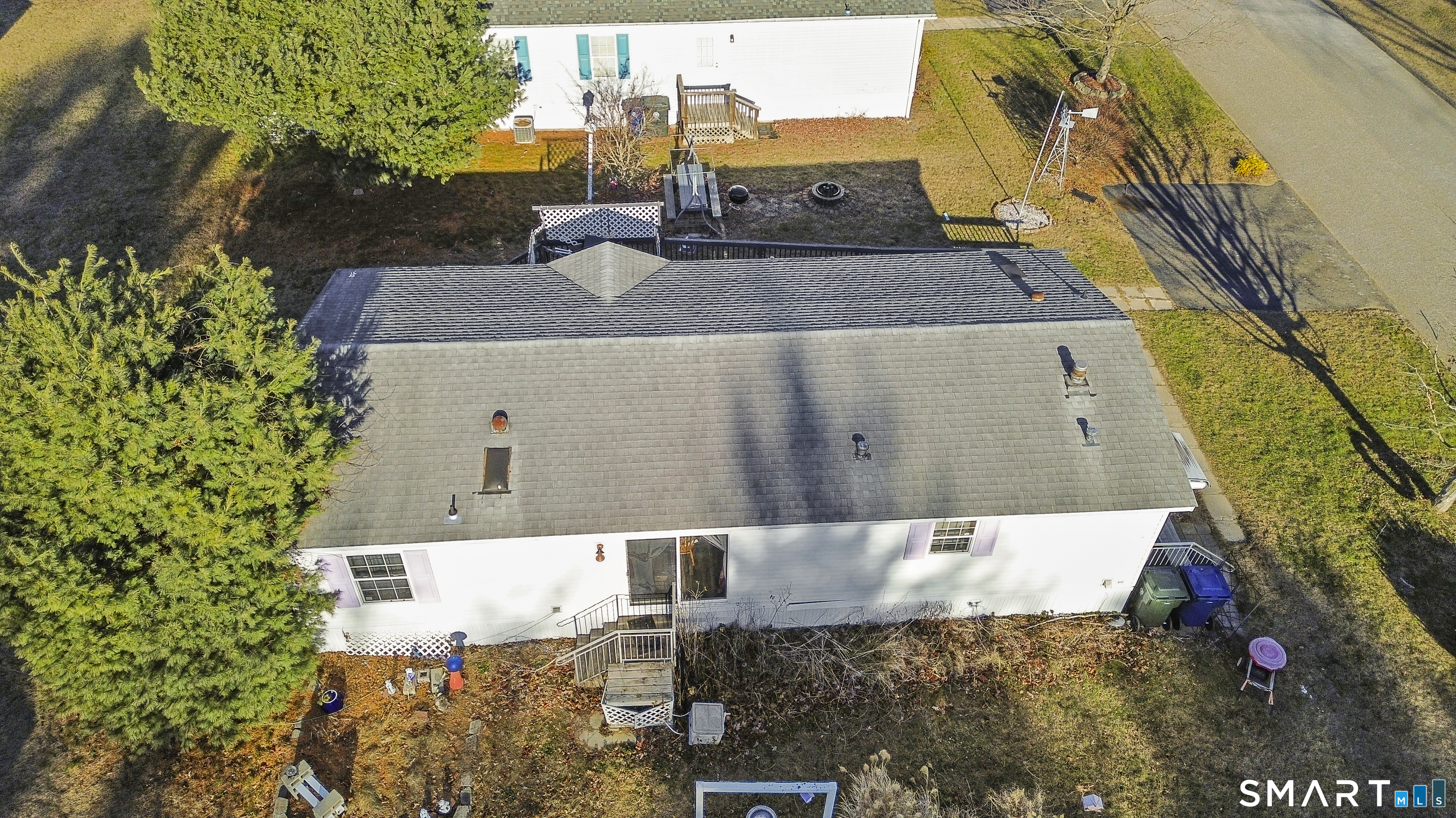7 Jessie Lane Windham, CT 06256 - Photo 22 of 34 an aerial view of a house with a yard