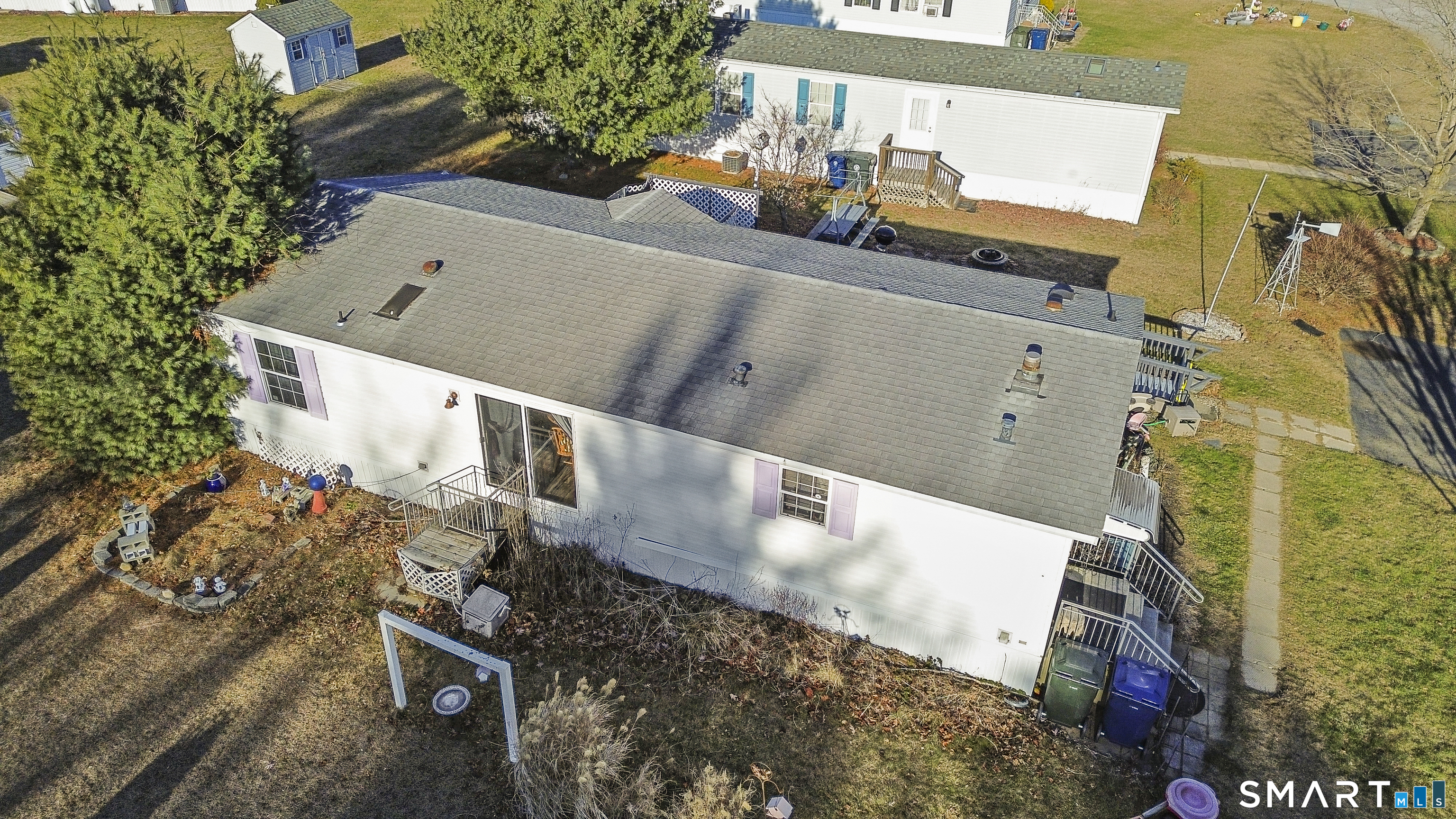 7 Jessie Lane Windham, CT 06256 - Photo 23 of 34 an aerial view of a house with a yard