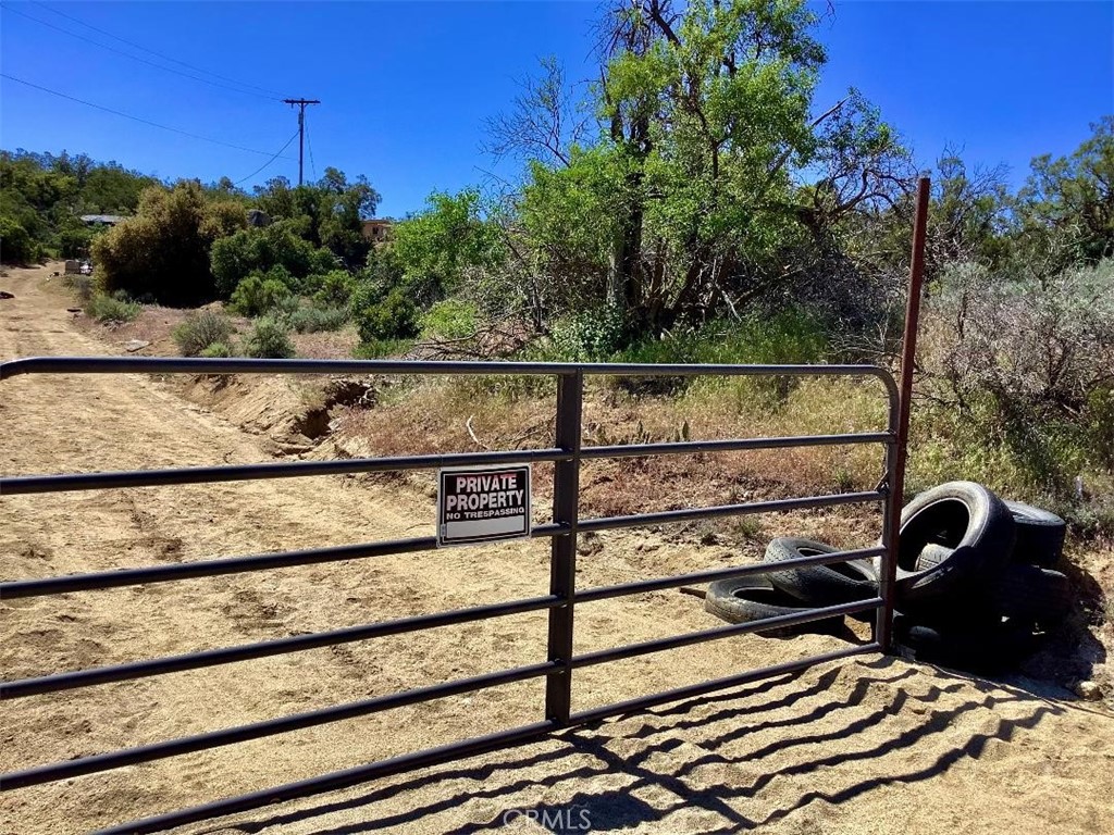 0 Burnt Valley Road Anza, CA 92539 - Photo 17 of 17 Gate to neighbors property