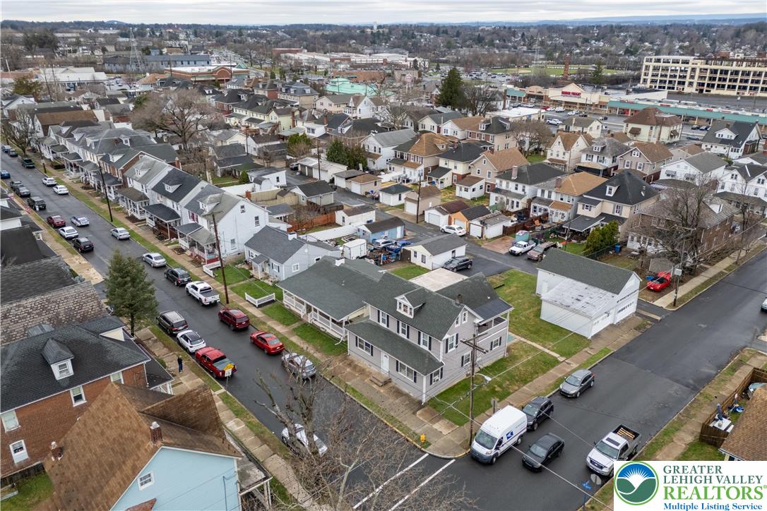 2401 Birch Street Wilson, PA 18042 - Photo 36 of 37 an aerial view of a city with lots of residential buildings
