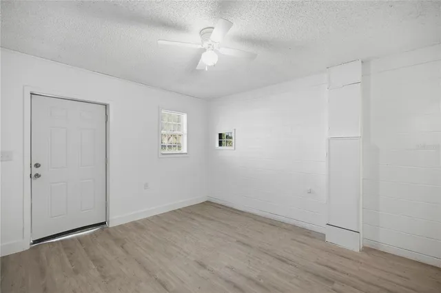 wooden floor in an empty room