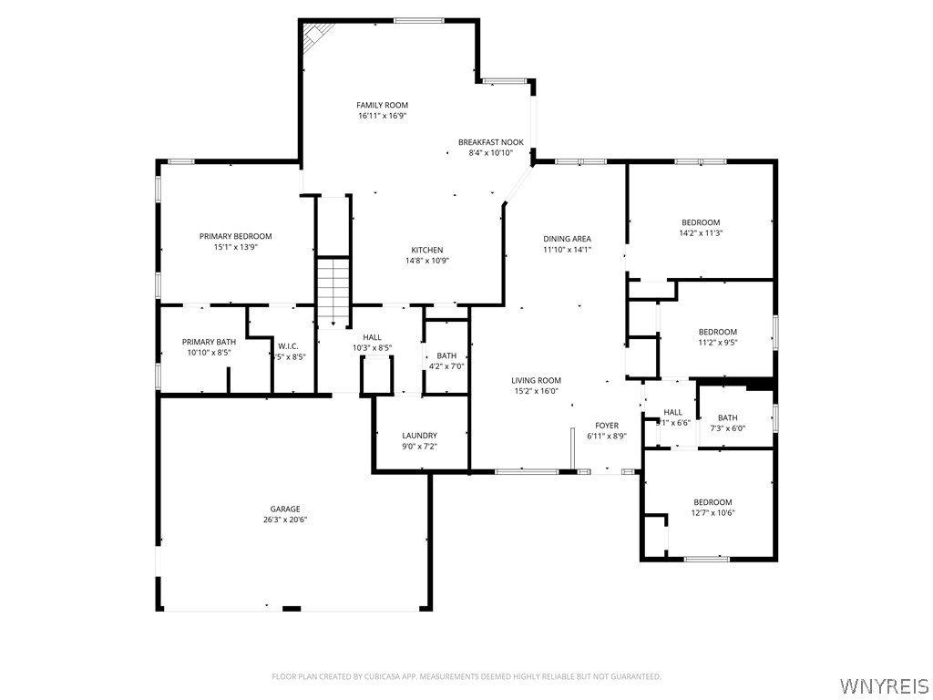 5005 Harris Hill Road Buffalo, NY 14221 - Photo 38 of 38 floor plan