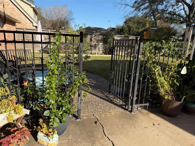 a view of a house with a garden