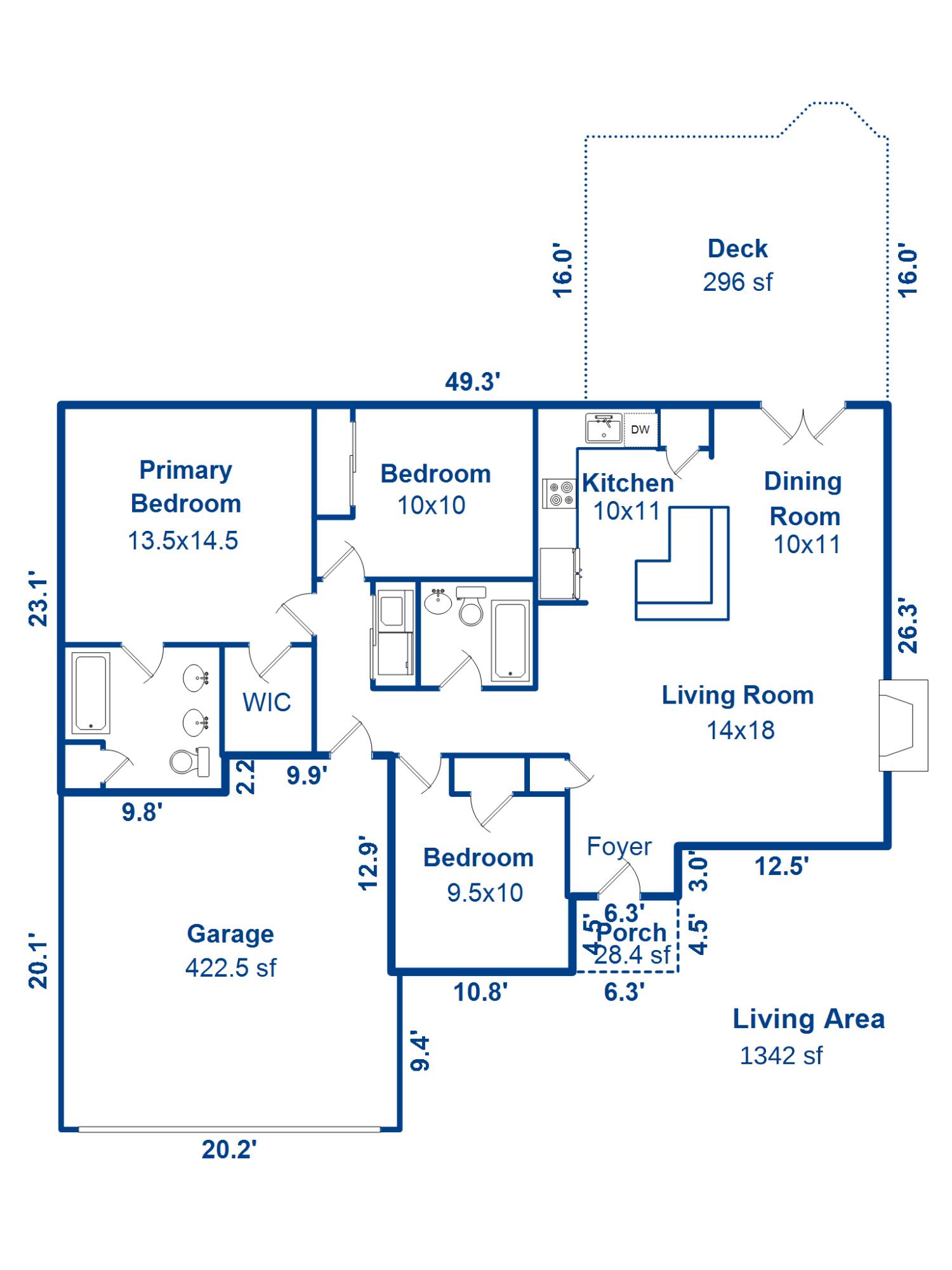 1099 Farmington Road Charleston, SC 29412 - Photo 34 of 34 Floor Plan