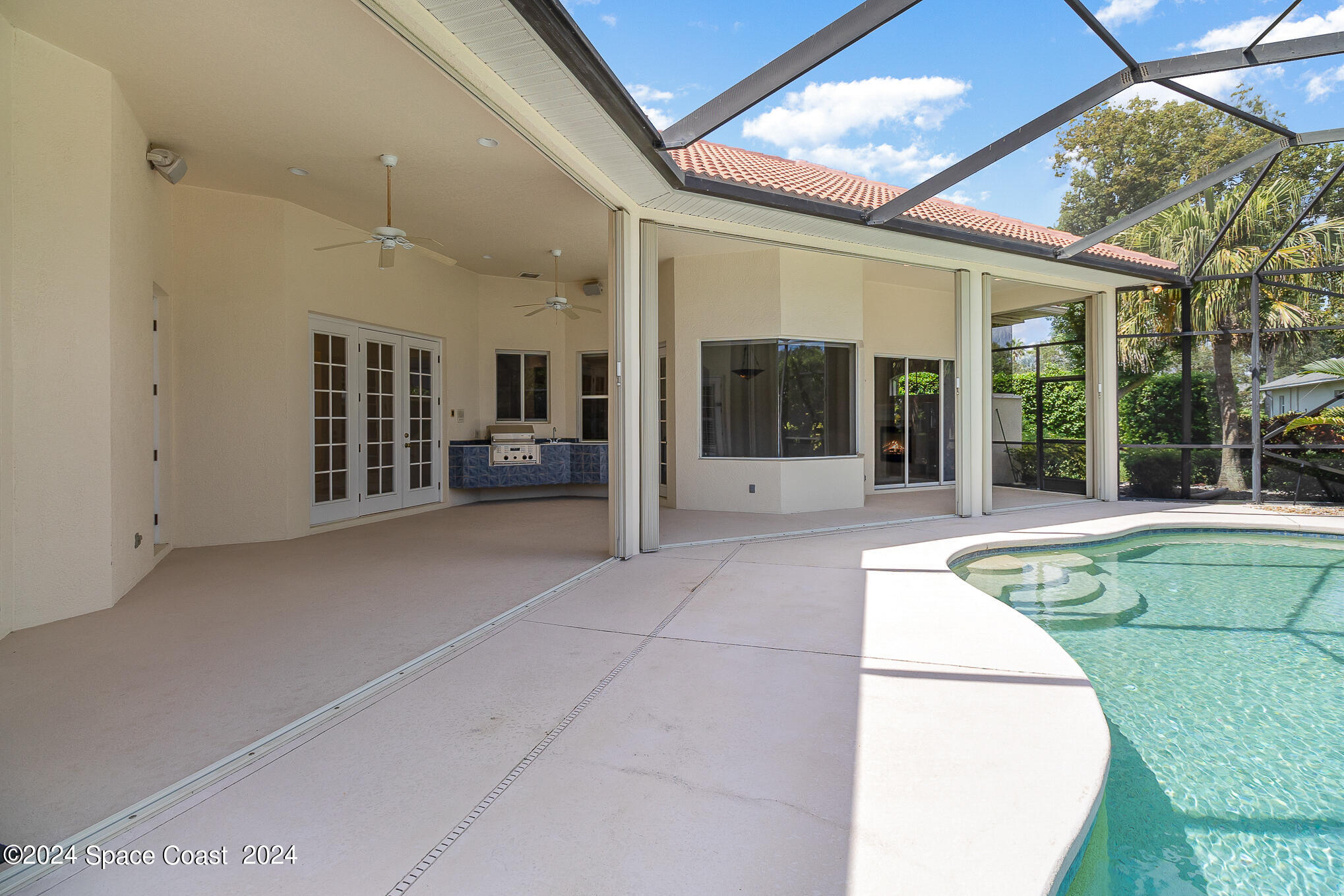 465 Baytree Drive Melbourne, FL 32940 - Photo 29 of 36 a view of a patio with a backyard