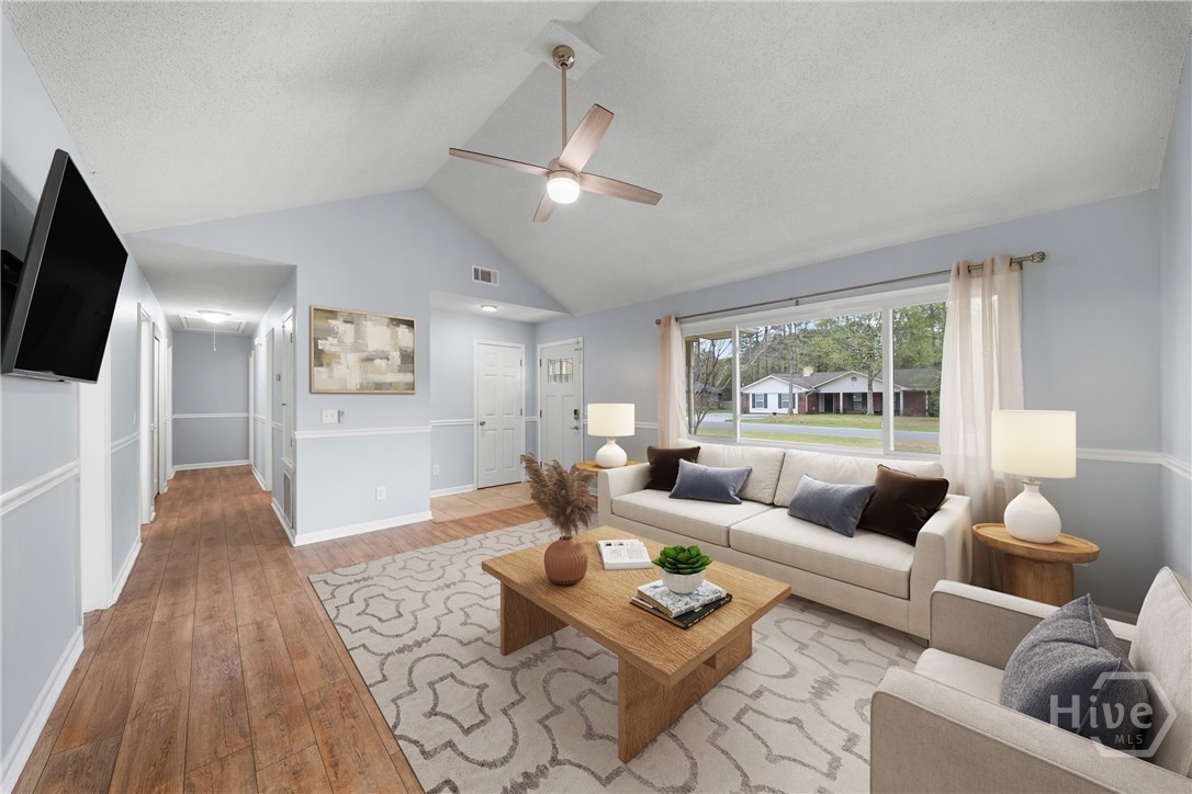 138 John Glenn Drive Rincon, GA 31326 - Photo 6 of 35 Virutally staged - Living Room