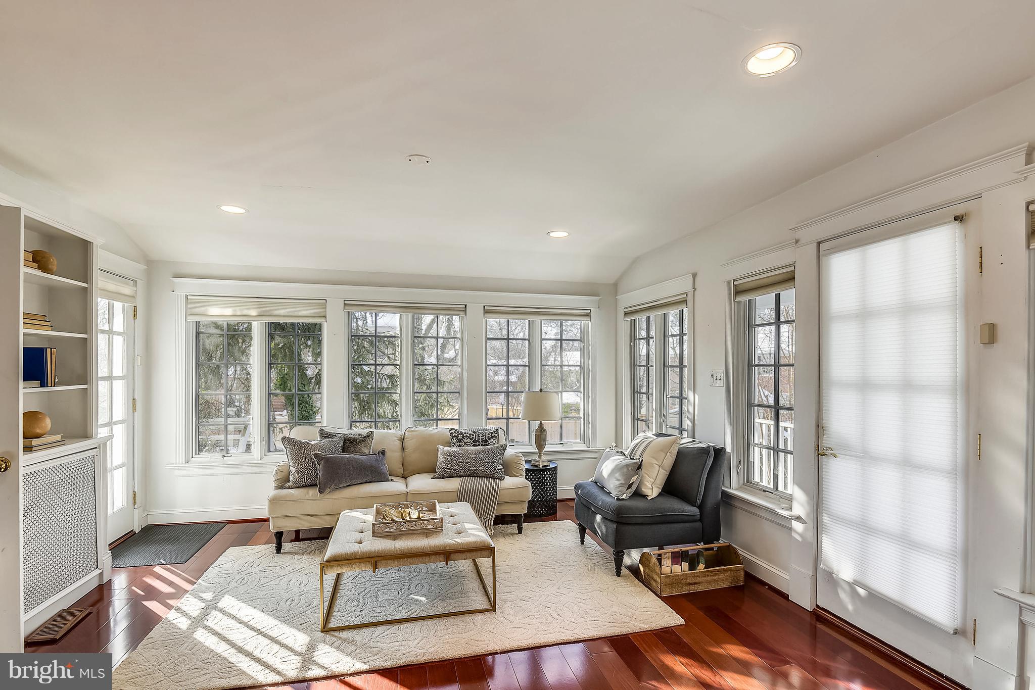 2400 Cameron Mills Road Alexandria, VA 22302 - Photo 10 of 48 Sunroom flooded with natural light