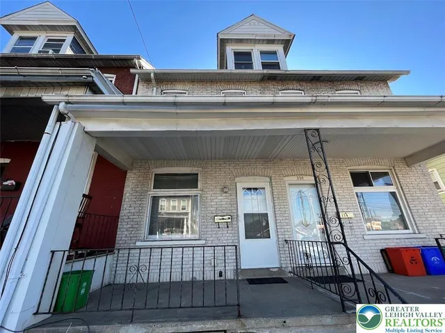 a view of a house with a door