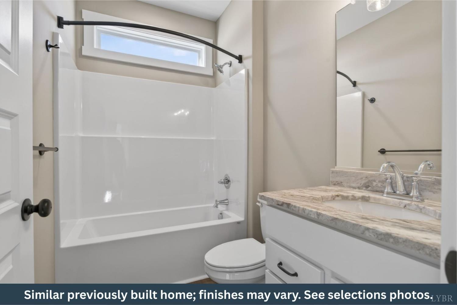 -tbd Francisco Road Farmville, VA 23901 - Photo 14 of 17 a bathroom with a granite countertop sink toilet a shower and a mirror