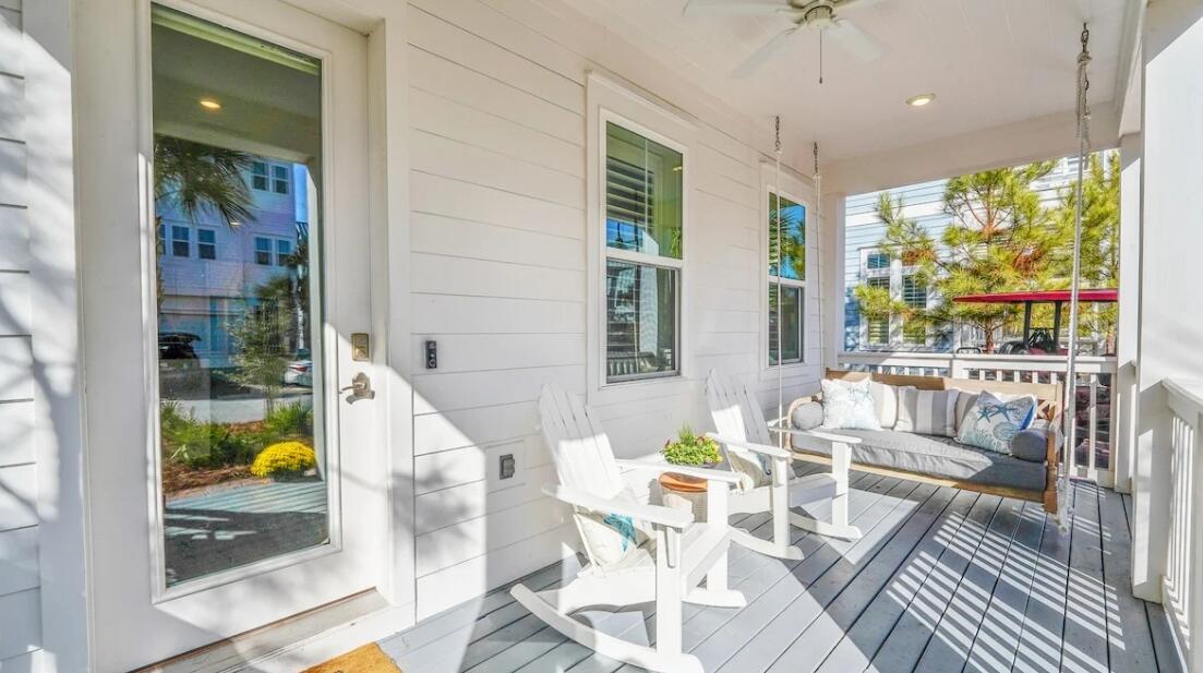 90 Siasconset Lane Inlet Beach, FL 32461 - Photo 6 of 44 Front Porch Entry