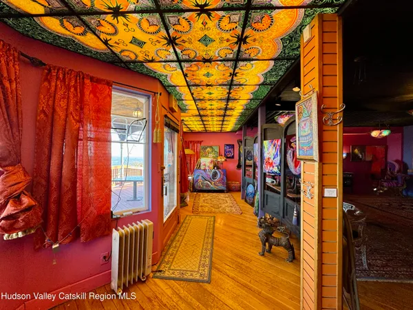 a view of living room with furniture