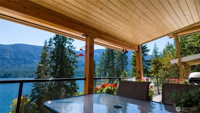 a view of sitting area in balcony