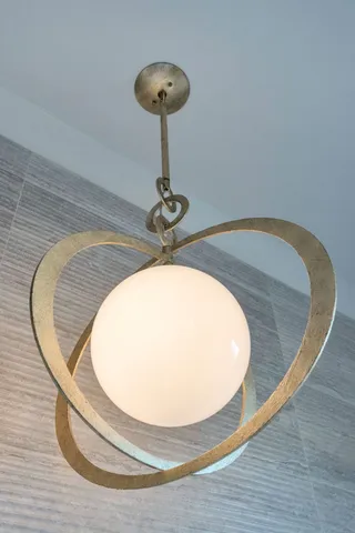 an empty room with closet