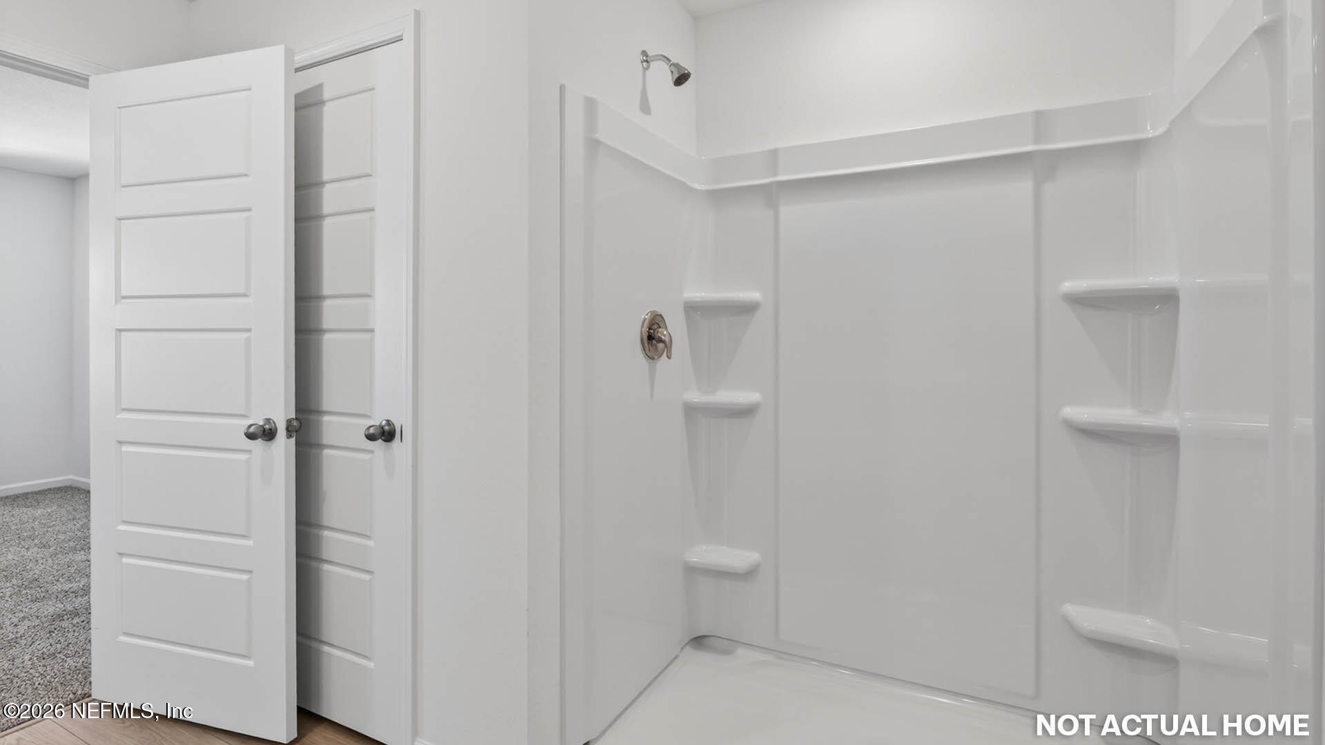 12095 Yew Tree Road Jacksonville, FL 32218 - Photo 19 of 61 a bathroom with a shower and a toilet