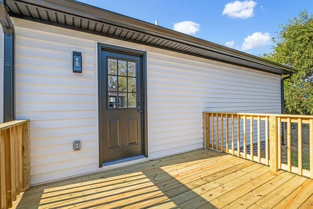 a balcony view with a outdoor space