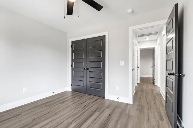 wooden floor in an empty room