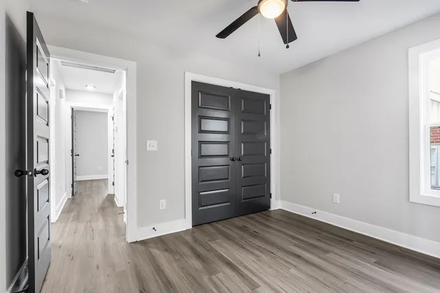 wooden floor in an empty room