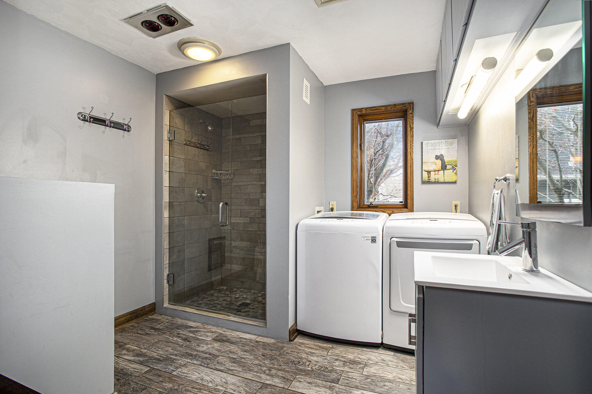 731 Clark Road Ceresco, MI 49033 - Photo 23 of 42 washer dryer laundery FULL bath