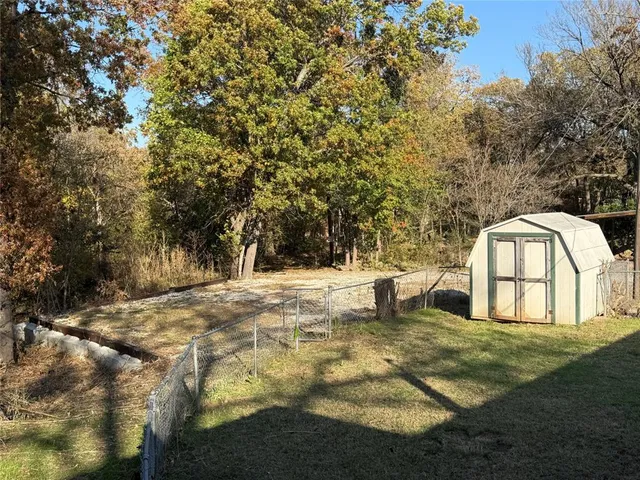 a view of yard from outdoor space