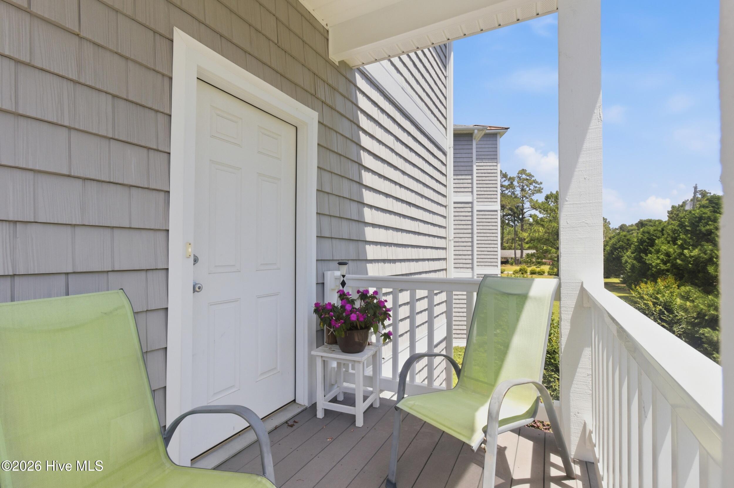1129 Bennett Road, Unit 1B Minnesott Beach, NC 28510 - Photo 30 of 43 Covered Deck