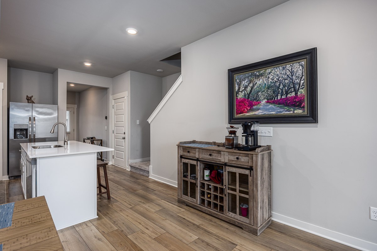 717 Mickelson Way Lebanon, TN 37087 - Photo 7 of 28 a view of a kitchen with cabinets and wooden floor