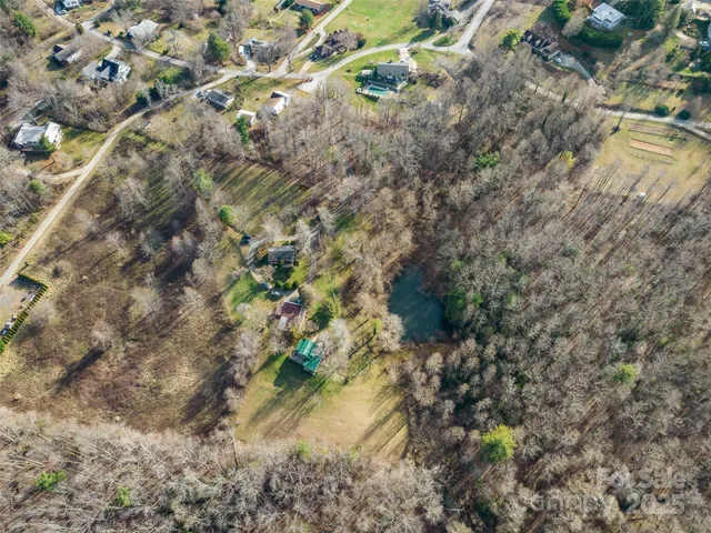 a bird view of location