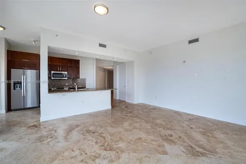 a kitchen with lots of counter top space
