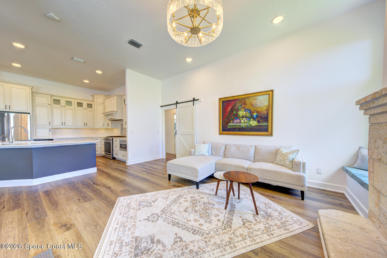 4070 Stoney Point Road Melbourne, FL 32940 - Photo 24 of 78 family room & kitchen